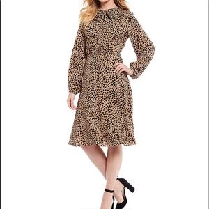 NWT Ladies Gibson & Latimer Leopard Dress